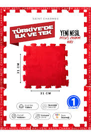 Saint Charmes Yeni Nesil | Ses ve Isı Yalıtımlı | Yıkanabilir | İstenilen Ölçüde Kullanılabilen | Peluş Charm Halı
